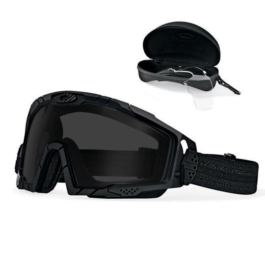 SI Goggle 2.0 Array Black / Clear & Grey EN