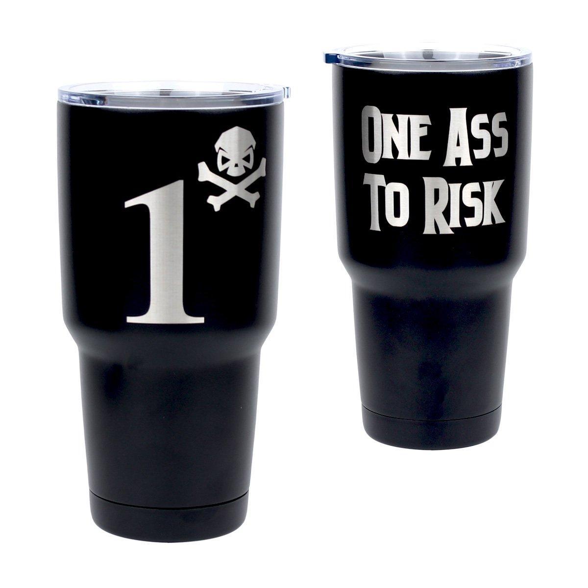 One Ass To Risk -Black-30 OZ Tumbler