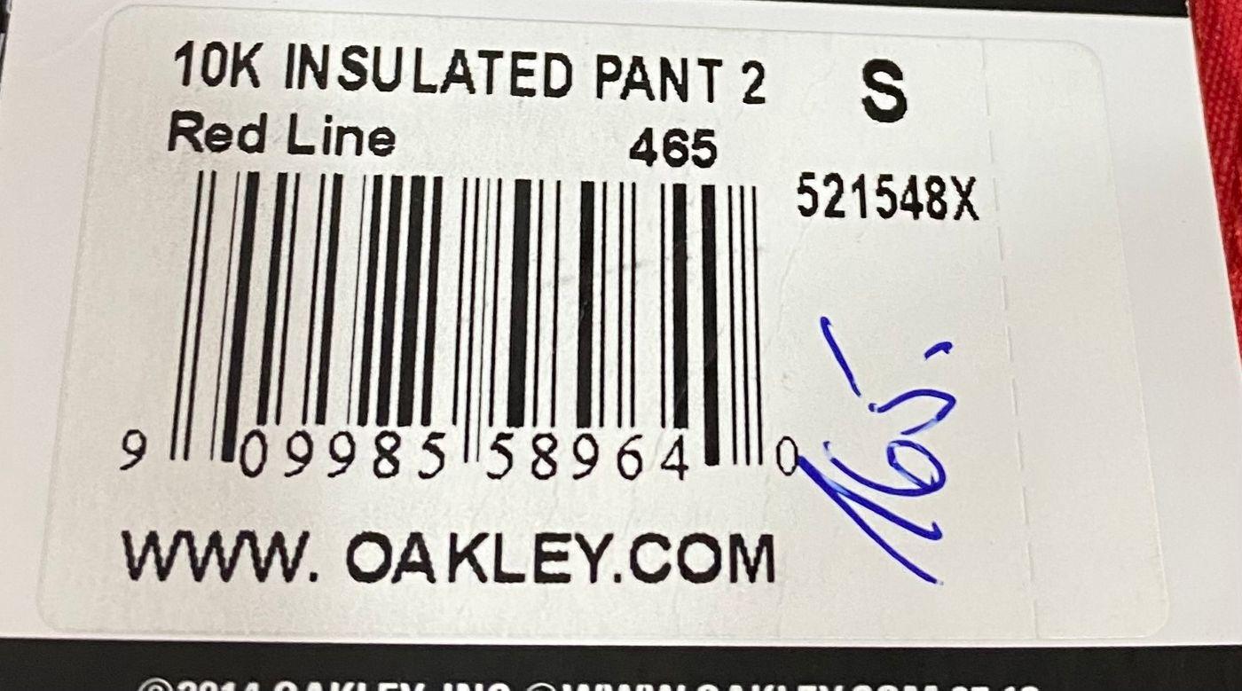 Gr.S Tec Hose Damen Muster 10K Insulated Pant 2 Red Line