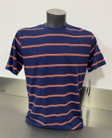 Gr.M  T-Shirt Muster Stripes Tee Universal Blue