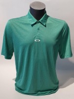 Gr. M Polo Muster Essential Heather Polo Ocean Green