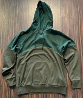 Gr.L Hoodie Muster DWR Piping Hunter Green
